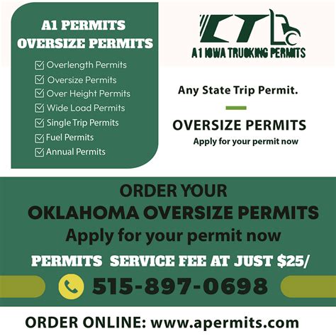 oversize permit for oklahoma.